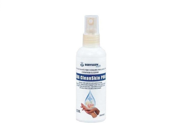 ERG CleanSkin PRO płyn do dezynfekcji rąk o działaniu bakteriobójczy, grzybobójczym, wirusobójczym na bazie etanolu, zgodny z wytycznymi WHO